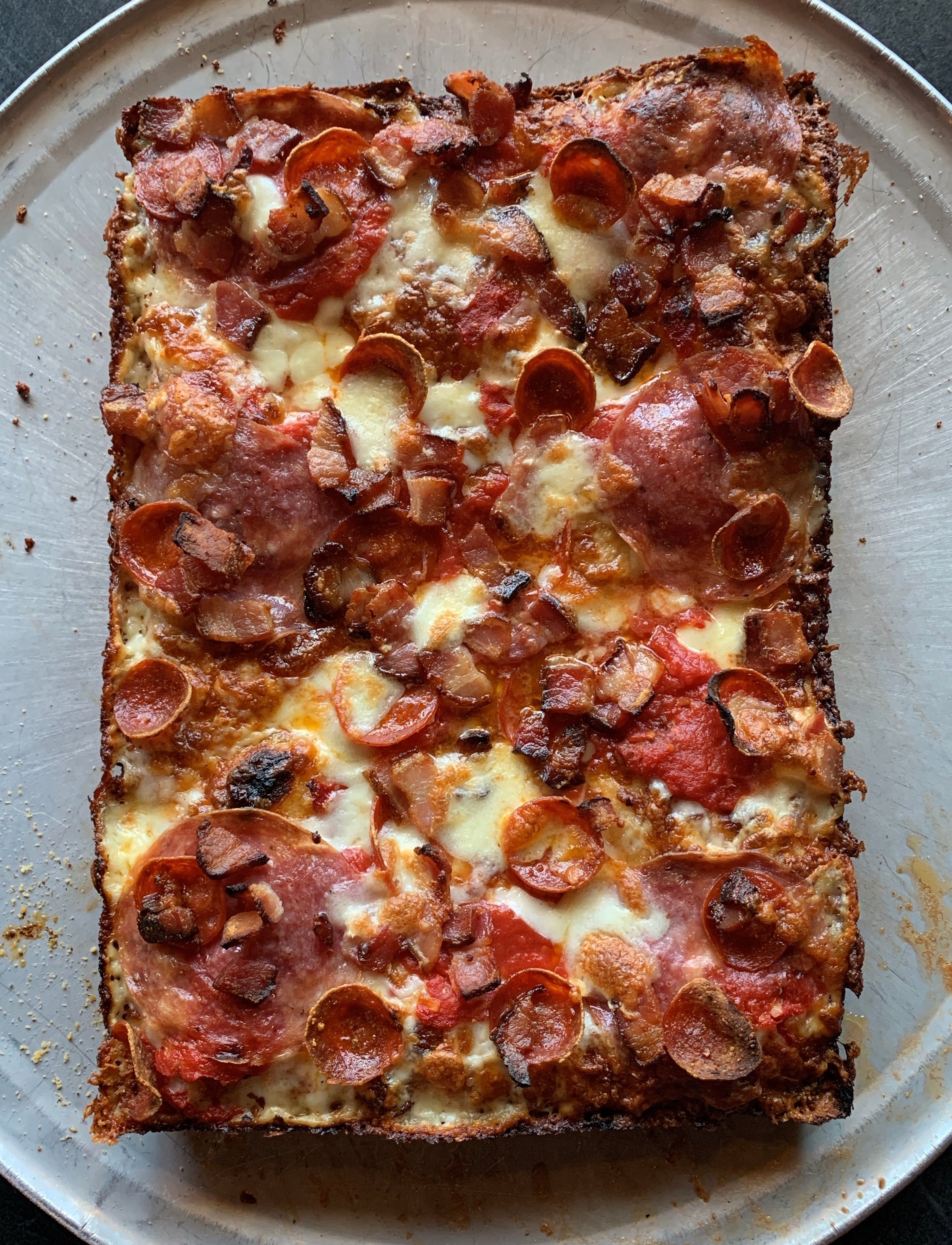 Detroit Square Meat Lovers Pie